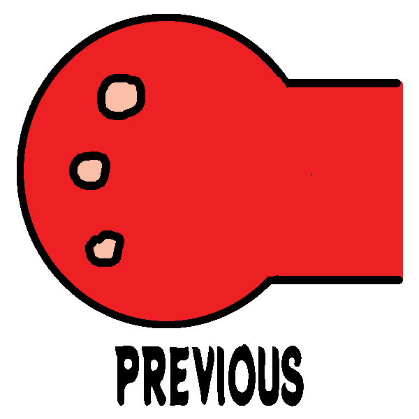 a paw used to navigate to the previous day's comic